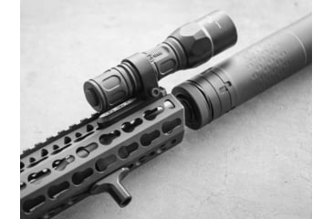 Image of Arisaka Defense Inline Ring KeyMod Mount, 1in, Black, IRM-K-1