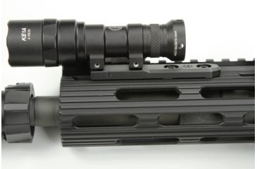 Image of Arisaka Defense Inline Scout Mount Troy Alpha - Round Holes, Black ISM-T