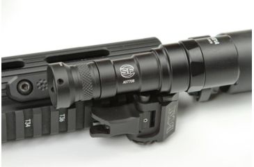 Image of Arisaka Defense Inline Scout Mount Troy Alpha - Round Holes, Black ISM-T