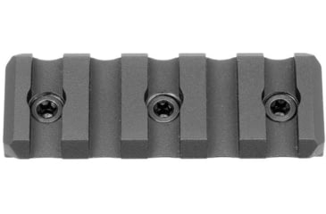 Image of Arisaka Defense Low Profile Picatinny Rail KeyMod, 5 Slot, Black, LPR-K