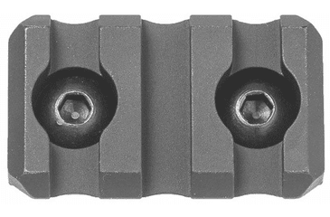 Image of Arisaka Defense Low Profile Picatinny Rail M-LOK, 3 Slot, Black, LPR-M-3