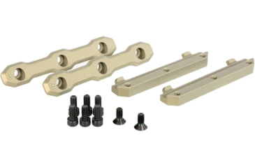 Image of Arisaka Defense MCX Spear 308 Zero Retention Clamp, Tan/Gold, ZRC-SPEAR-H