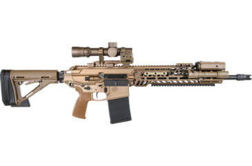 Image of Arisaka Defense MCX Spear 308 Zero Retention Clamp, Tan/Gold, ZRC-SPEAR-H