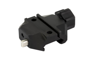 Image of Arisaka Defense Rail Slider, Bipod Mount, ARMS 17S Pattern, Fits Picatinny, Anodized Finish, Black RS-BASE