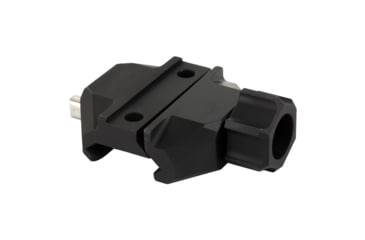 Image of Arisaka Defense Rail Slider, Bipod Mount, ARMS 17S Pattern, Fits Picatinny, Anodized Finish, Black RS-BASE