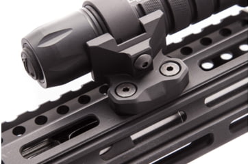 Image of Arisaka Defense Ring Light M-LOK Mount, 1in, Black, RLM-M-1