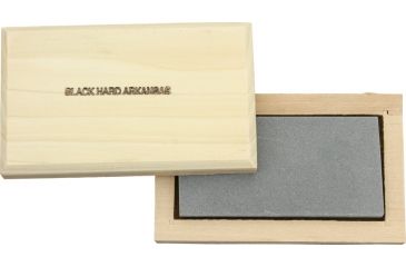 Image of Arkansas Sharpeners Hard Whetstone, Black, Cedar Block AC15