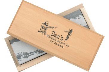 Image of Arkansas Sharpeners Soft Whetstone in Wood Storage box AC12