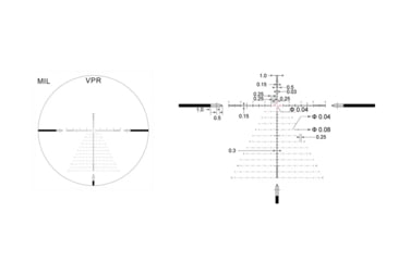 Image of Arken Optics 6-24X50 34mm Tube First Focal Plane Rifle Scope, MRAD, VPR, SH4J-6241VPR