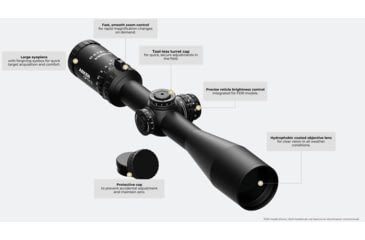 Image of Arken Optics 3-18x42mm 30mm Tube Rifle Scope, Second Focal Plane