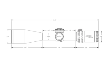 Image of Arken Optics 3-18x42mm 30mm Tube Rifle Scope, Second Focal Plane