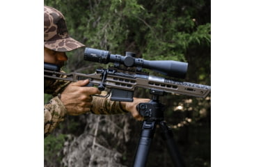 Image of Arken Optics OUTRIDER 3-18x50mm 30mm Tube Rifle Scope, Second Focal Plane, Non-Illuminated DLR MOA, Black, OR-3180DLR