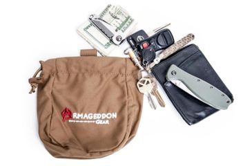 Image of Armageddon Gear Possibles Bag, Small, Coyote Brown, AG0196-CB