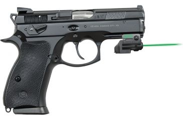 Image of ArmaLaser GTO/FLX Finger Touch Green Laser Sight for CZ P-01, Black, GTOG/FLX53