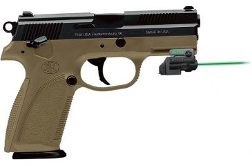 Image of ArmaLaser GTO/FLX Finger Touch Green Laser Sight for FN FNP Early - Single Notch, Black, GTOG/FLX62