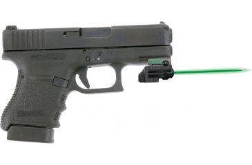 Image of ArmaLaser GTO/FLX Finger Touch Green Laser Sight for Glock 29/30, Black, GTOG/FLX19