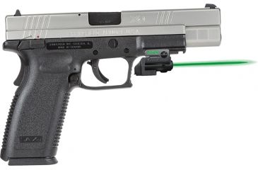 Image of ArmaLaser GTO/FLX Finger Touch Green Laser Sight for Springfield XD 4/5in, Black, GTOG/FLX10
