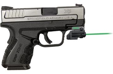 Image of ArmaLaser GTO/FLX Finger Touch Green Laser Sight for Springfield XD Mod 2 9mm, Black, GTOG/FLX54