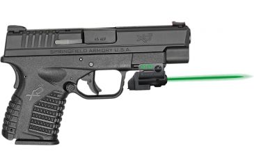 Image of ArmaLaser GTO/FLX Finger Touch Green Laser Sight for Springfield XD-S, Black, GTOG/FLX09