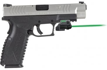 Image of ArmaLaser GTO/FLX Finger Touch Green Laser Sight for Springfield XDM 4.5/5.25in, Black, GTOG/FLX12