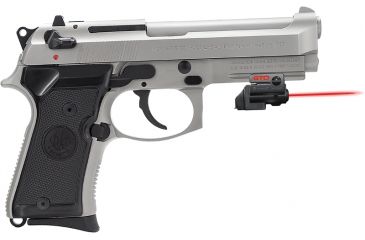 Image of ArmaLaser GTO/FLX Finger Touch Red Laser Sight for Beretta M9/92/96 w/Rail, Black, GTO/FLX38