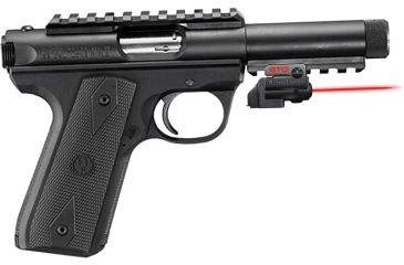 Image of ArmaLaser GTO/FLX Finger Touch Red Laser Sight for Ruger 22/45 Threaded Barrel, Black, GTO/FLX56