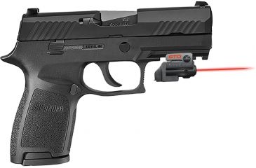 Image of ArmaLaser GTO/FLX Finger Touch Red Laser Sight for Sig P320, Black, GTO/FLX63