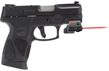 Image of ArmaLaser GTO/FLX Finger Touch Red Laser Sight for Taurus PT111/PT140 G2, Black, GTO/FLX23