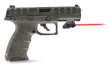 Image of ArmaLaser Laser Sight for Beretta APX 40. Cal., Red Beam, Black, GTO/FLX86