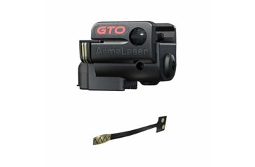 Image of ArmaLaser Laser Sight for Beretta APX 40. Cal., Green Beam, Black, GTOG/FLX86
