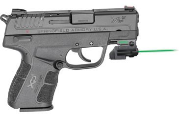 Image of ArmaLaser Laser Sight for Springfield XD-E, Green Beam, Black GTOG/FLX83