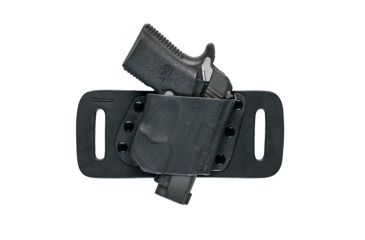 Image of ArmaLaser MiniSlide/CrossBreed OWB Laser-Fit Holster fits Colt Mustang XSP, Right Hand, Black TR17 OWB RH CB Mini Slide