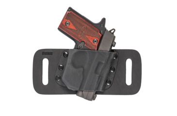 Image of ArmaLaser MiniSlide/CrossBreed OWB Laser-Fit Holster for Sig Sauer P238, Right Hand, Black TR8 238 OWB RH CB Mini Slide