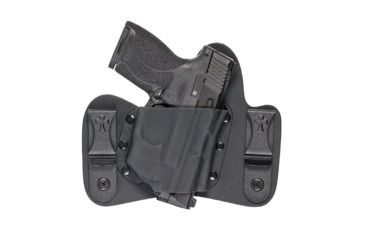 Image of ArmaLaser MiniTuck/CrossBreed IWB Laser-Fit Holster for Smith-Wesson Shield, Right Hand, Black TR4 IWB RH CB Mini Tuck