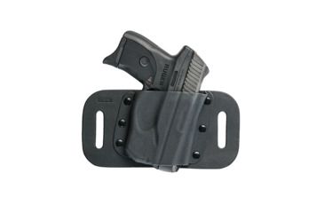 Image of ArmaLaser SnapSlide/CrossBreed OWB Laser-Fit Holster for Ruger LC9, LC9s, LC380, Left Hand, Black TR9 OWB LH CB Snap Slide