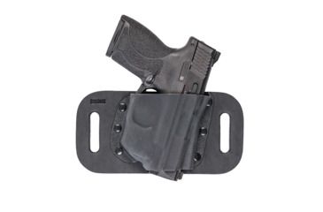 Image of ArmaLaser SnapSlide/CrossBreed OWB Laser-Fit Holster for Smith-Wesson Shield, Right Hand, Black TR4 OWB RH CB Snap Slide