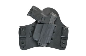 Image of ArmaLaser SuperTuck/CrossBreed IWB Laser-Fit Holster fits Taurus PT111 Millennium G2,PT140 Millennium G2, Right Hand, Black TR23 IWB RH CB Super Tuck