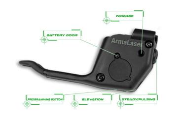 Image of ArmaLaser Touch-Activated Laser Sight, Springfield Armory Hellcat, Red, TR26