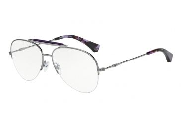 Image of Armani EA1020 Single Vision Prescription Eyeglasses 3010-55 - Gunmetal Frame