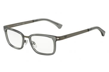 Image of Armani EA1034 Progressive Prescription Eyeglasses 3003-52 - Matte Gunmetal Frame