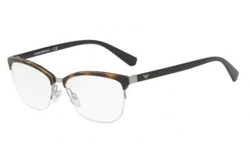 Image of Armani EA1066 Progressive Prescription Eyeglasses 3208-52 - Gunmetal Havana Frame