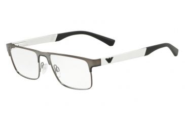 Image of Armani EA1075 Prescription Eyeglasses, 53mm, Matte Green, EA1075-3230-53-SV
