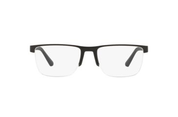 Image of Armani EA1084 Bifocal Prescription Eyeglasses, 53mm, Matte Black, EA1084-3001-53-BI