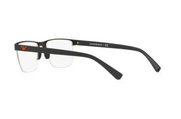 Image of Armani EA1084 Bifocal Prescription Eyeglasses, 53mm, Matte Black, EA1084-3001-53-BI