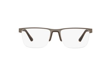 Image of Armani EA1084 Bifocal Prescription Eyeglasses, 53mm, Matte Gunmetal, EA1084-3003-53-BI