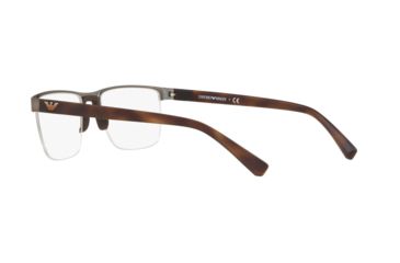 Image of Armani EA1084 Bifocal Prescription Eyeglasses, 53mm, Matte Gunmetal, EA1084-3003-53-BI