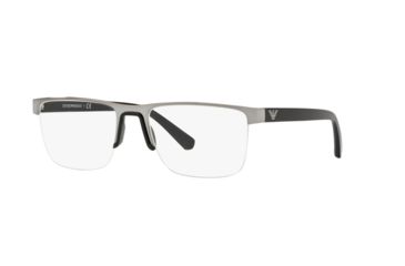 Image of Armani EA1084 Bifocal Prescription Eyeglasses, 53mm, Gunmetal, EA1084-3010-53-BI