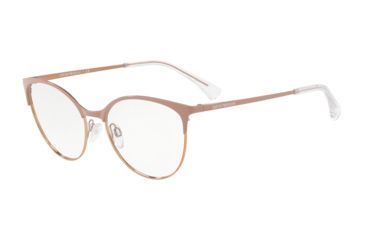 Image of Armani EA1087 Prescription Eyeglasses, 52mm, Pink/Rose Gold, EA1087-3167-52-SV