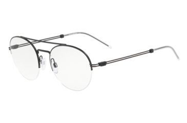 Image of Armani EA1088 Prescription Eyeglasses, 51mm, Matte Black, EA1088-3001-51-SV