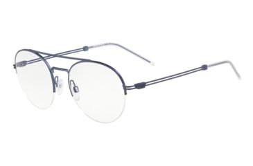Image of Armani EA1088 Prescription Eyeglasses, 51mm, Matte Blue, EA1088-3253-51-SV